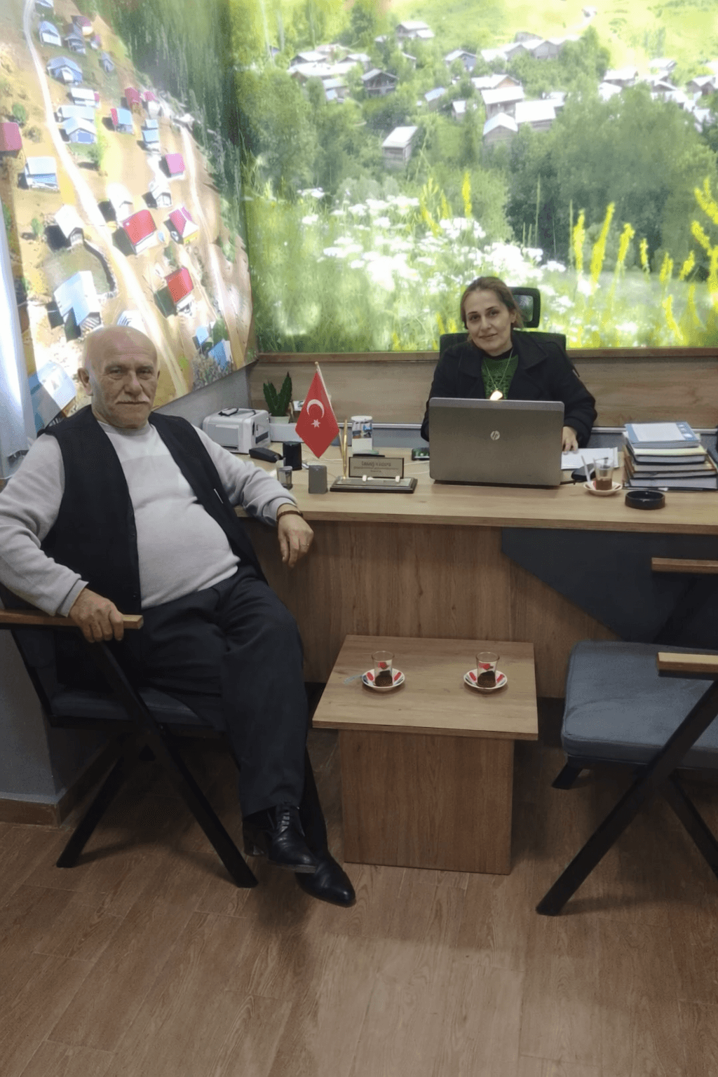 Dernek Başkanlarından Karsniyader'e Ziyaret